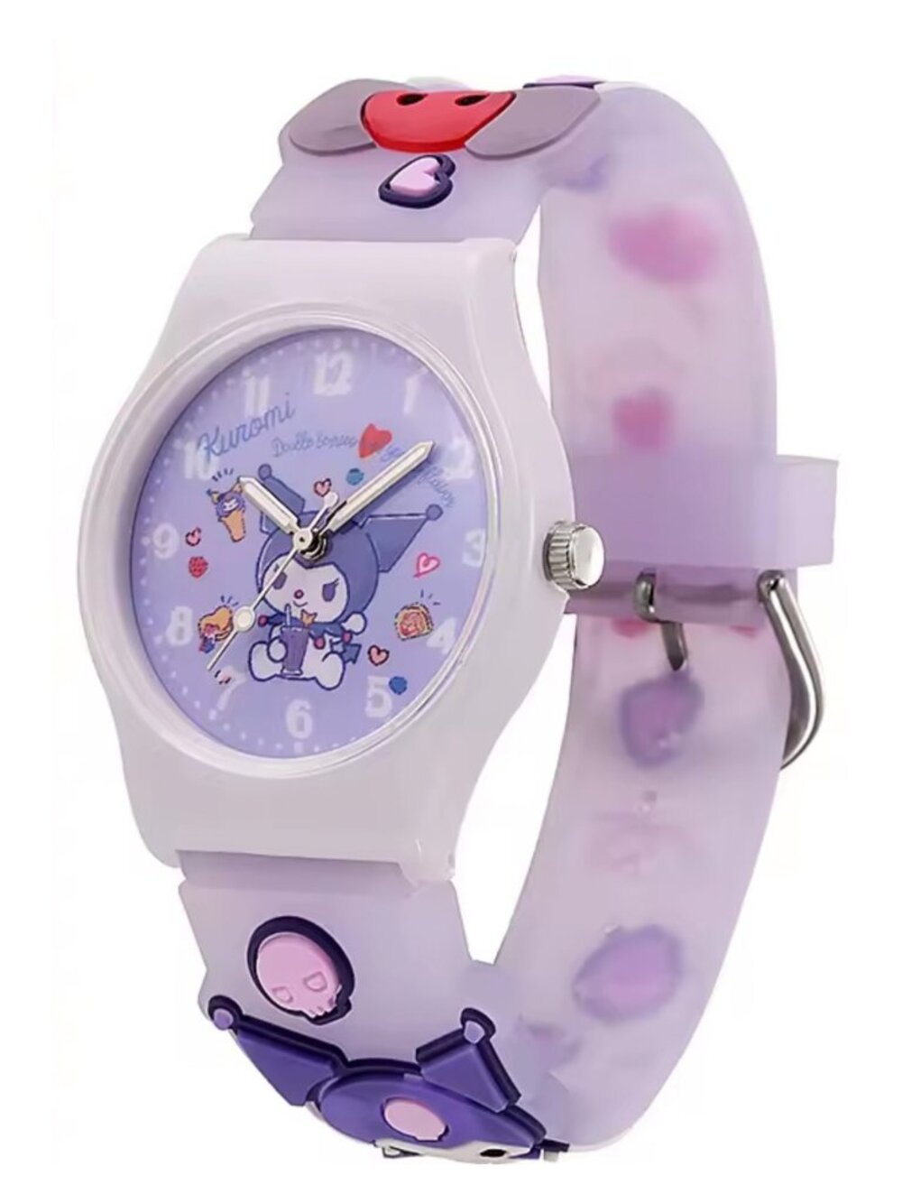 Kuromi Children's Watch, Purple.